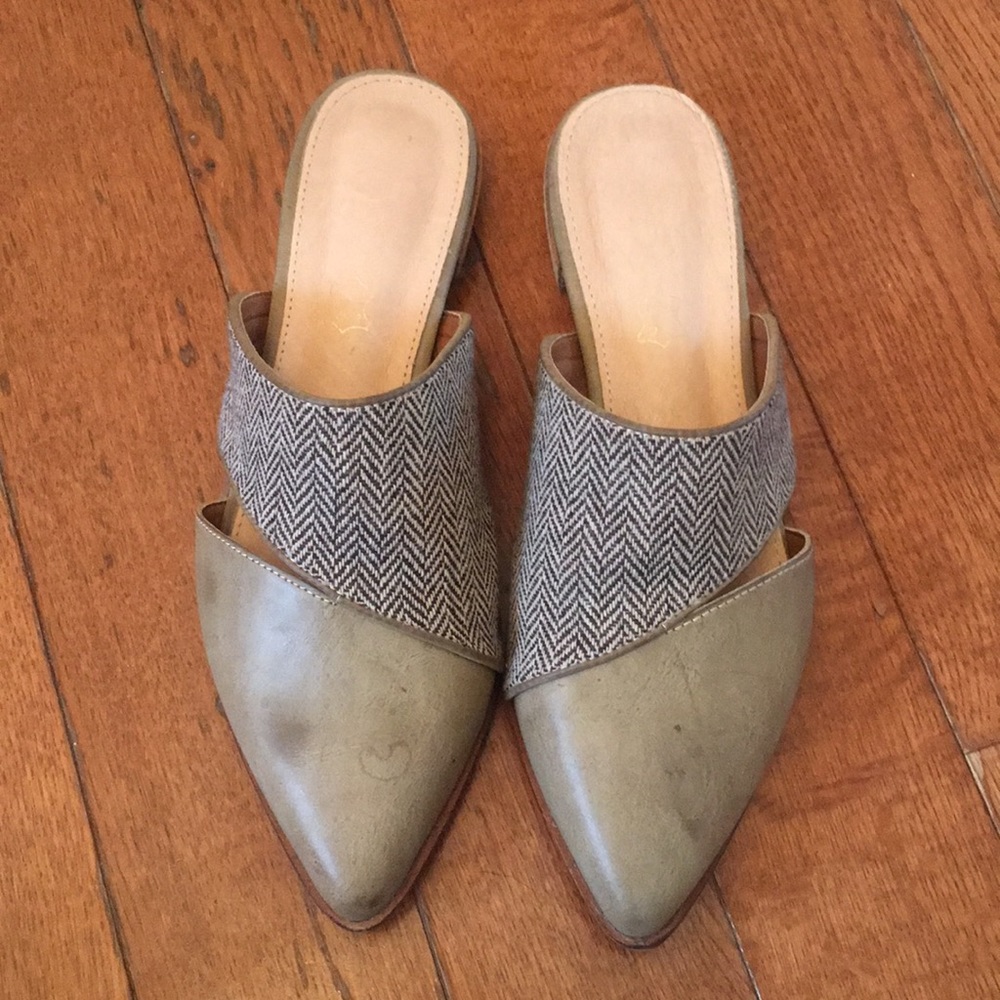 Genuine Leather Mi.iM Flats. Size 8.